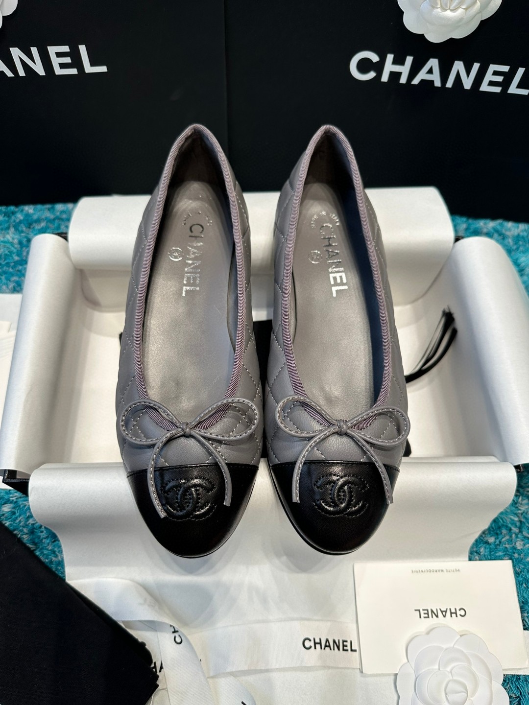 Chanel ballet flat Shoes size EU40 womens