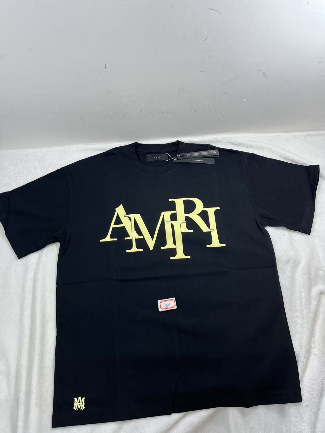 AMIRI Staggered Tee Black T-shirt