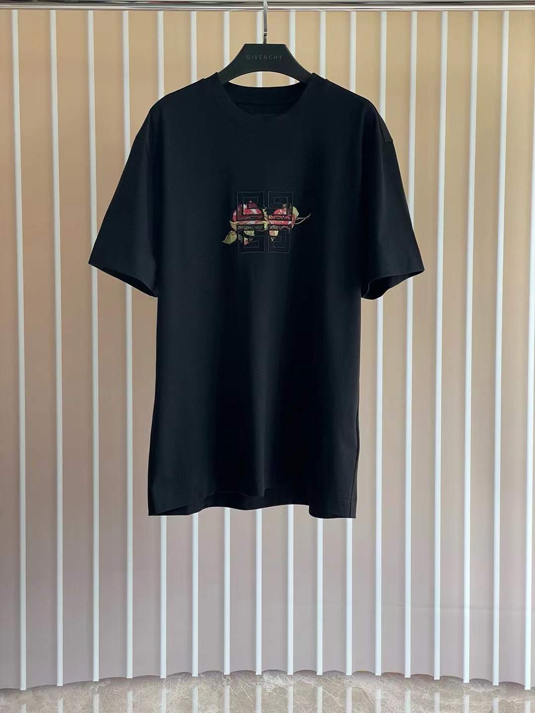 Givenchy Cotton men T-Shirt Black