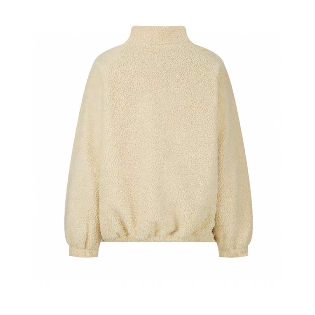 Celine Sherpa Zip Up Jacket