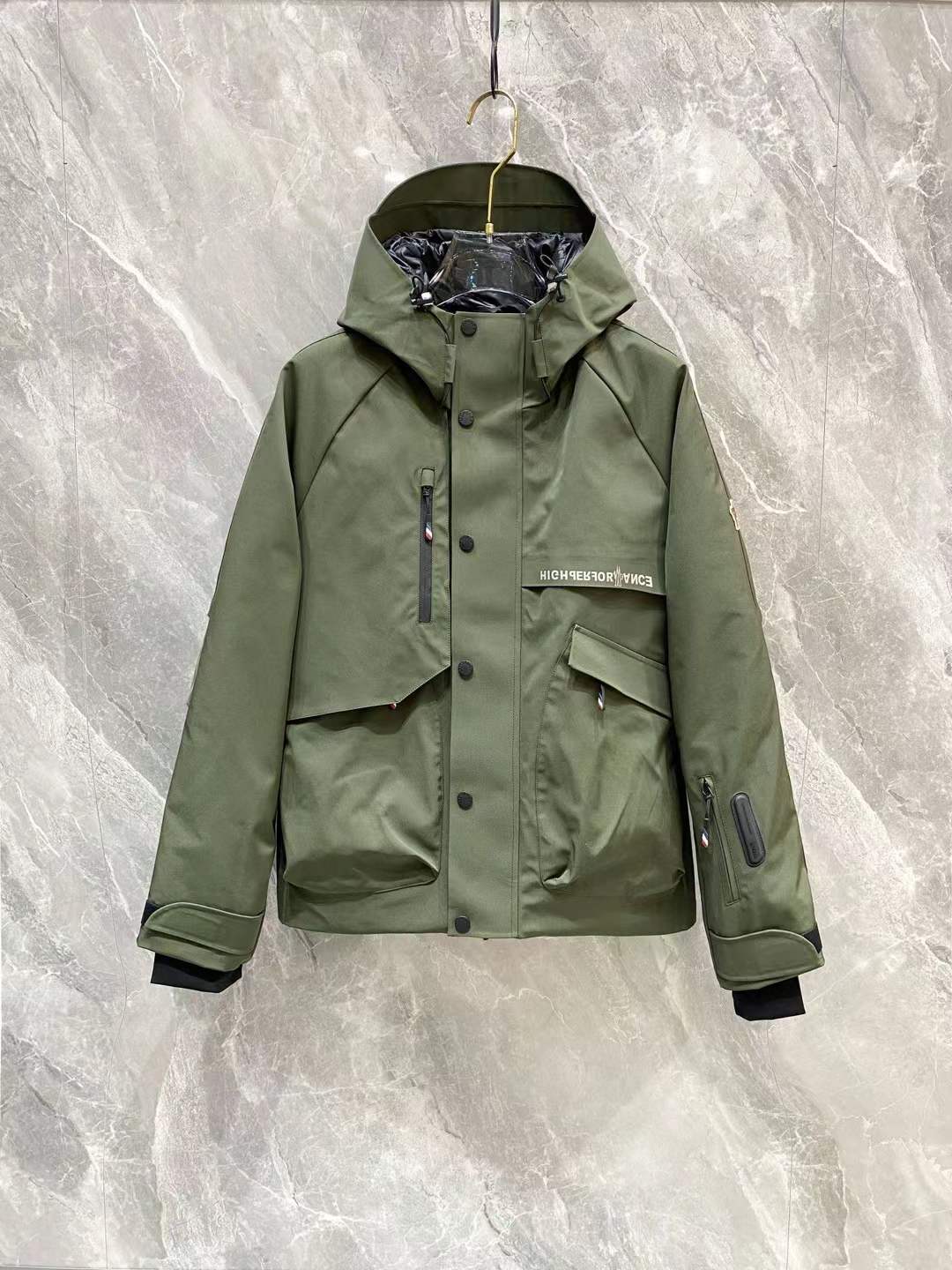 Moncler Men Hood Windbreaker Outdoor Jacket