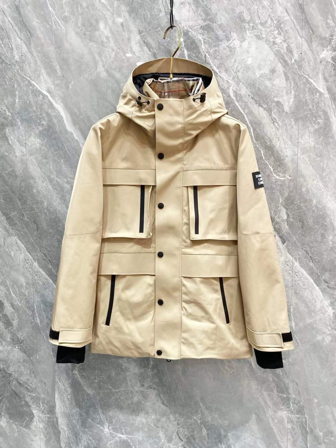 Burrberry Hooded Padded Jacket for Men