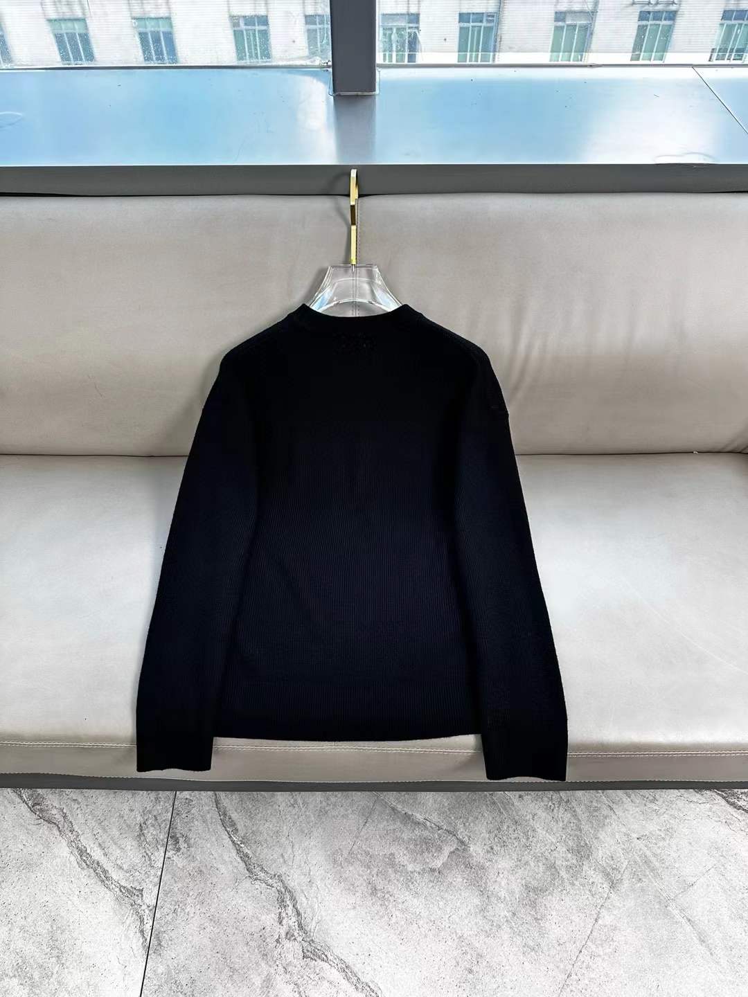 Loewe Embroidered Anagram Sweatshirt black