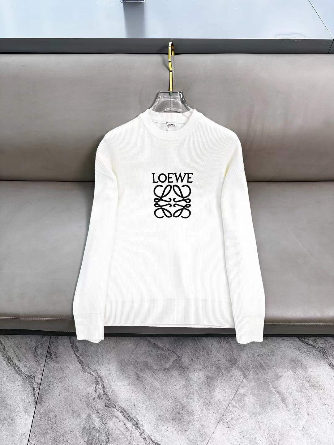 Loewe Men's Sweatshirt white