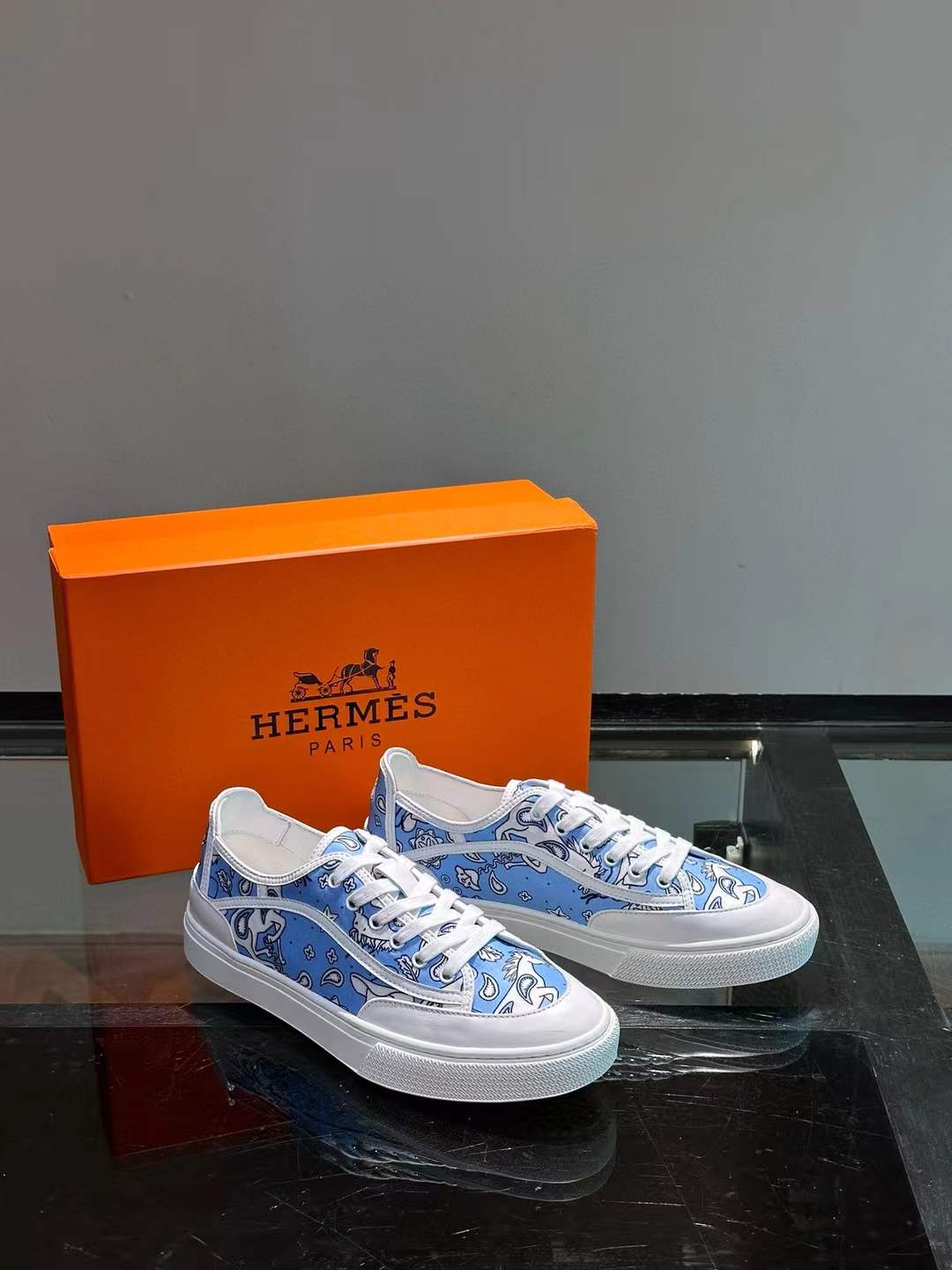 Hermes Get blue Sneaker Women