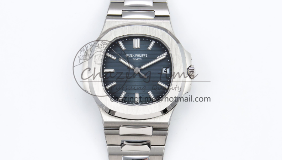 CUSTOM MODDED NAUTILUS 5711/1A SSSWF 1:1 BEST EDITION BLUE DIAL ON SSBRACELET VSV Engravings $1,588