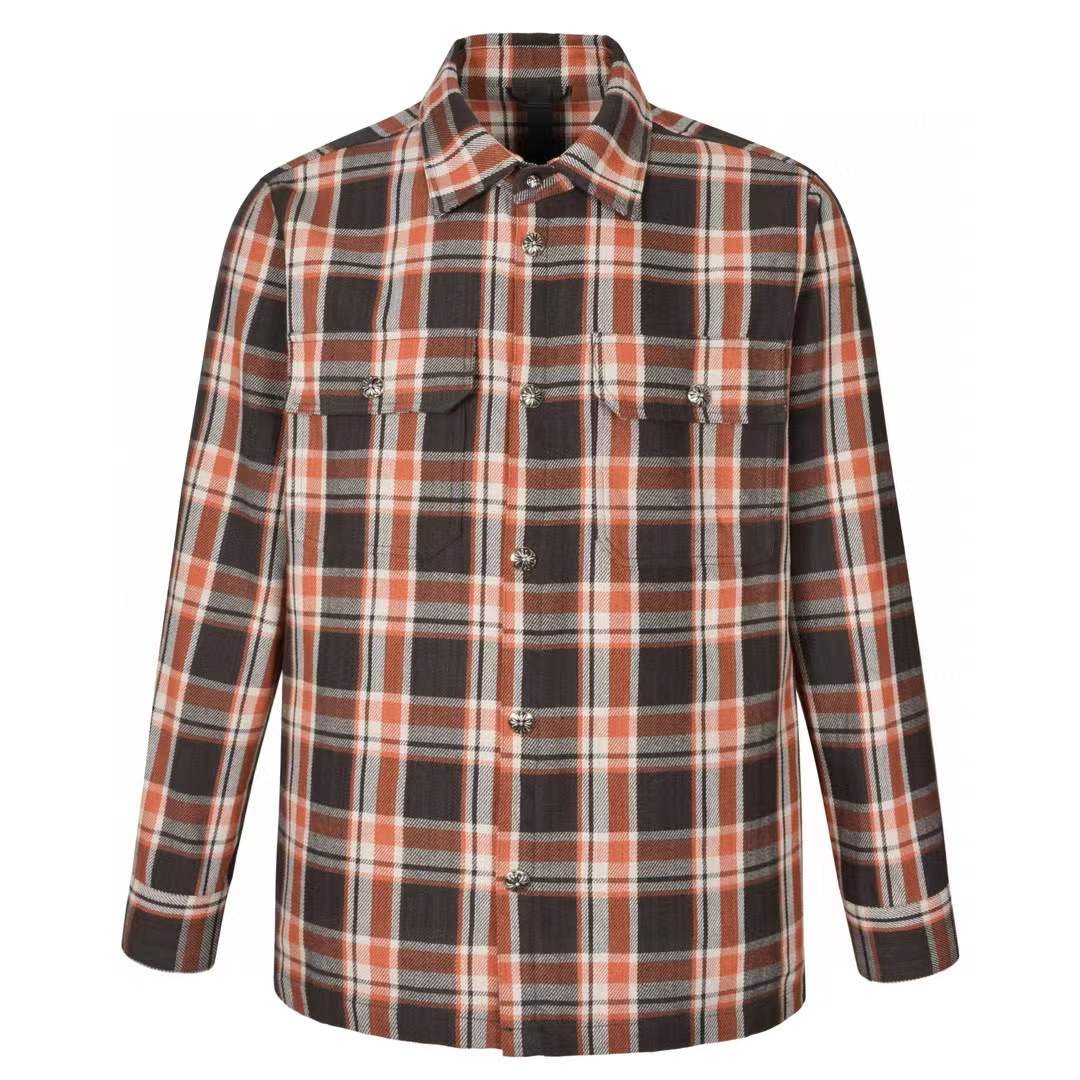 Chrome Hearts Brown Shirt for Men