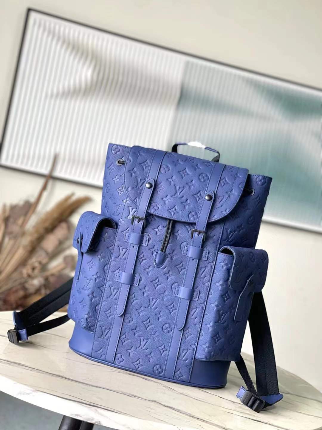 LV Backpack Blue