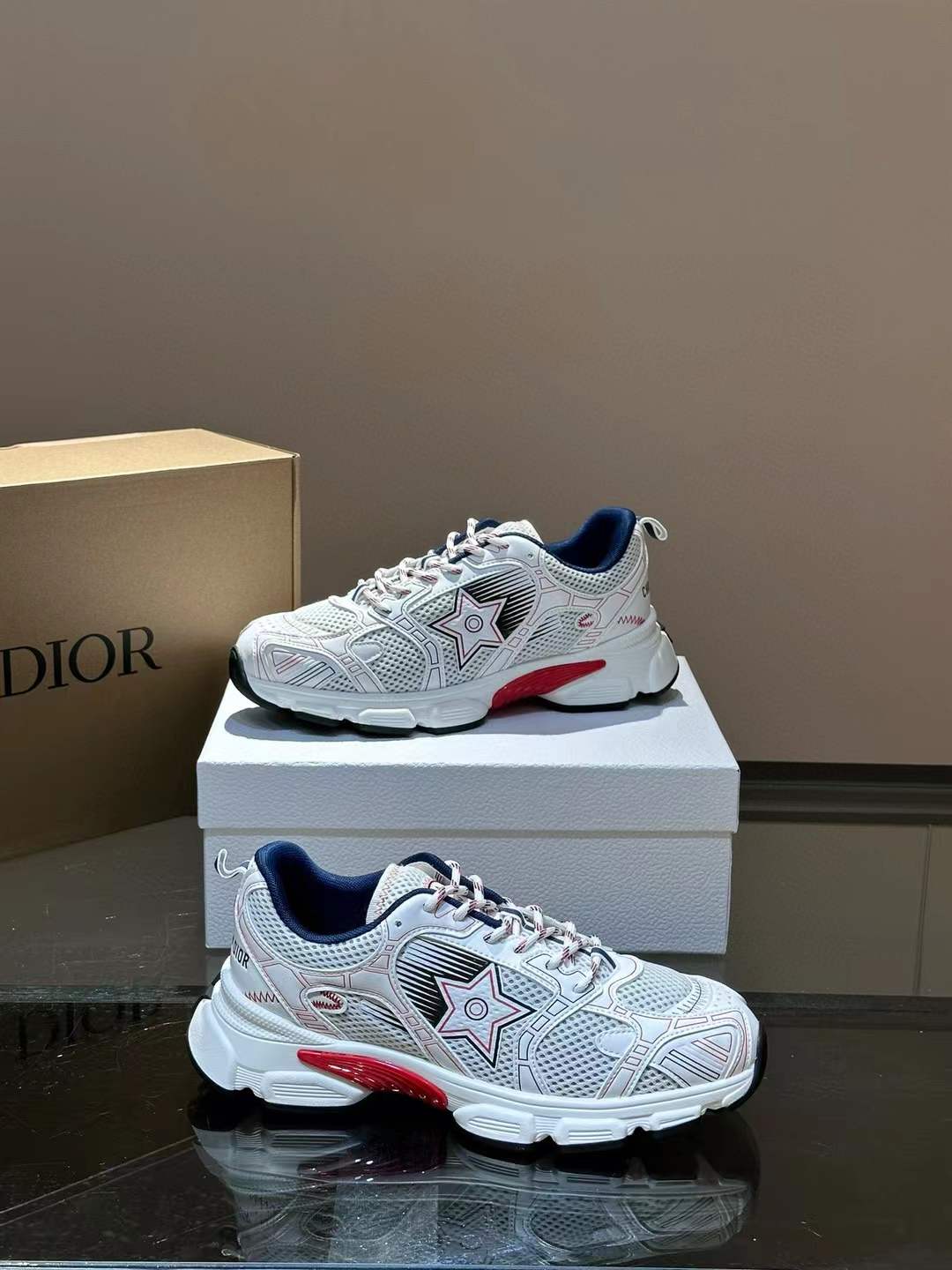 ChristianDior CD Chrono Men Sneaker white