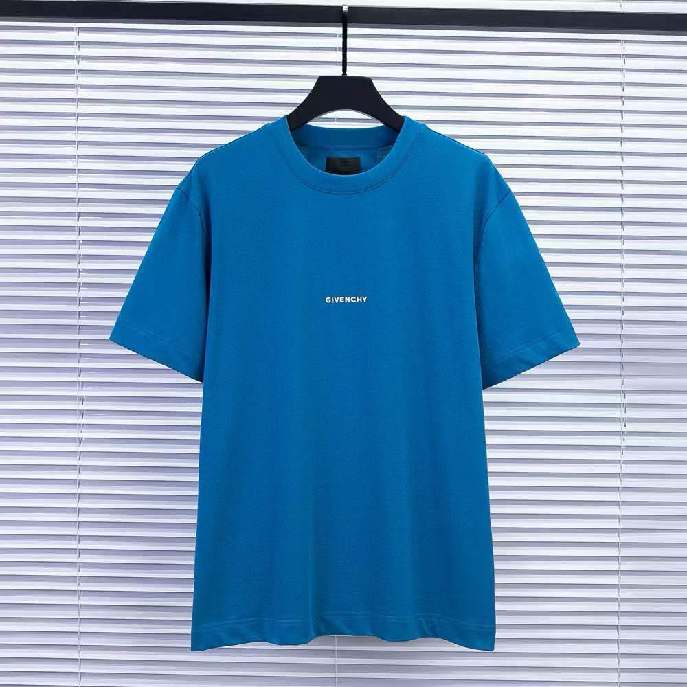 Givenchy Givenchy Sun Stars Oversized T- Shirt Blue