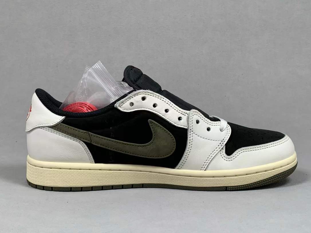 Travis Scott x Air Jordan 1 Retro Low OG 'Olive Shoes