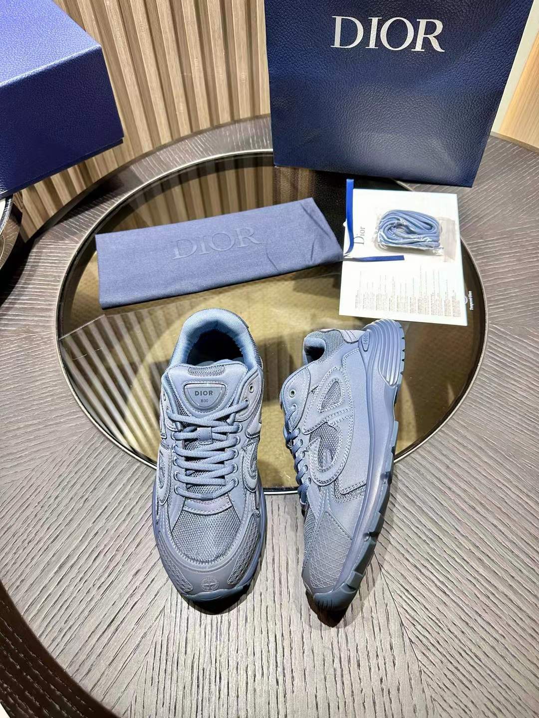 Christian Dior X Stone Island B30 Sneaker Blue