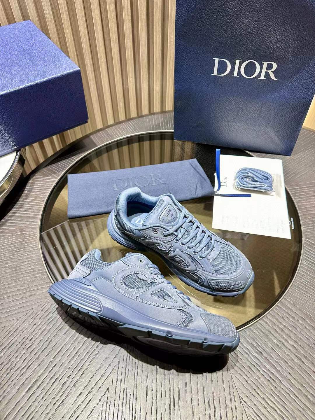 Christian Dior X Stone Island B30 Sneaker Blue
