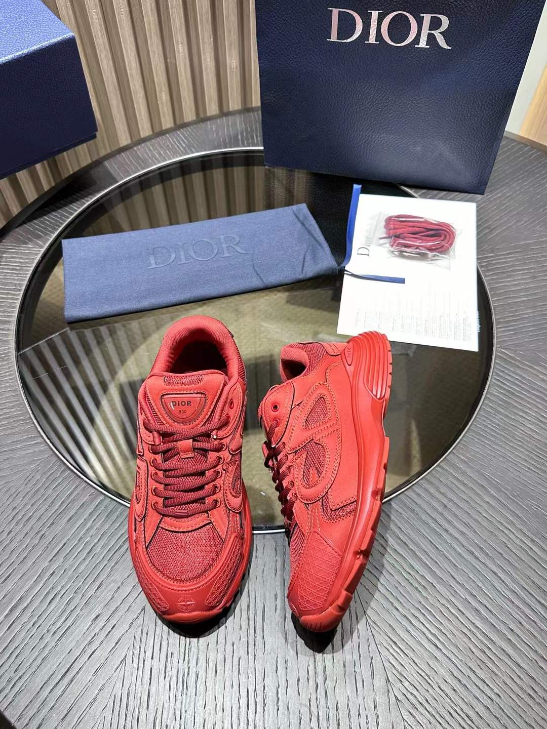 Christian Dior Dior x Stone Island B30 Sneaker Red – Sneaker