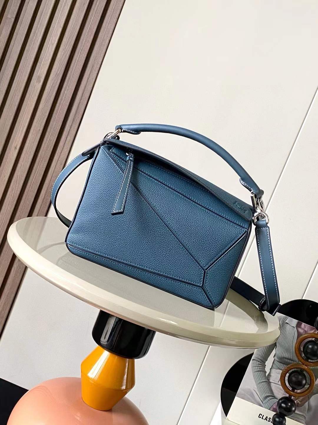 Loewe Pre-Owned 2020s Small Puzzle Tote Bag | Blue