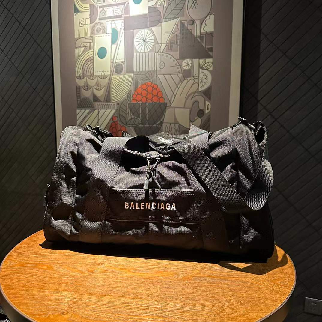 Balenciaga Explorer Small Duffle Bag in Black