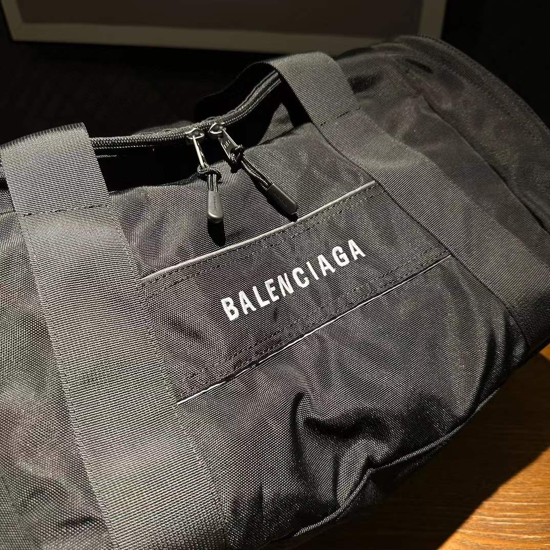 Balenciaga Explorer Small Duffle Bag in Black