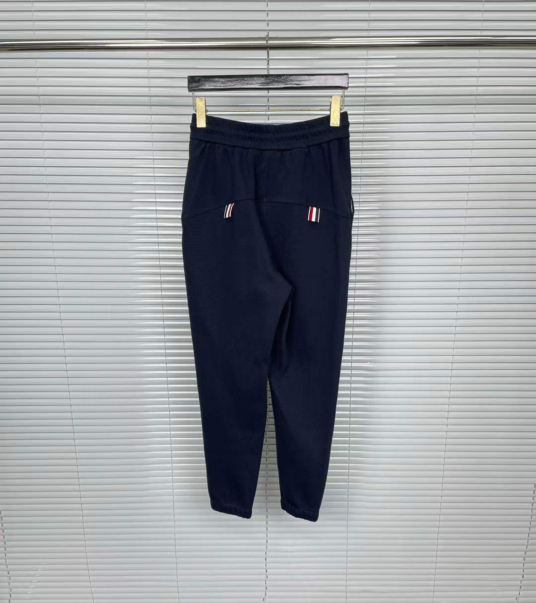 Thom Browne 4-Bar Cotton Track Pants
