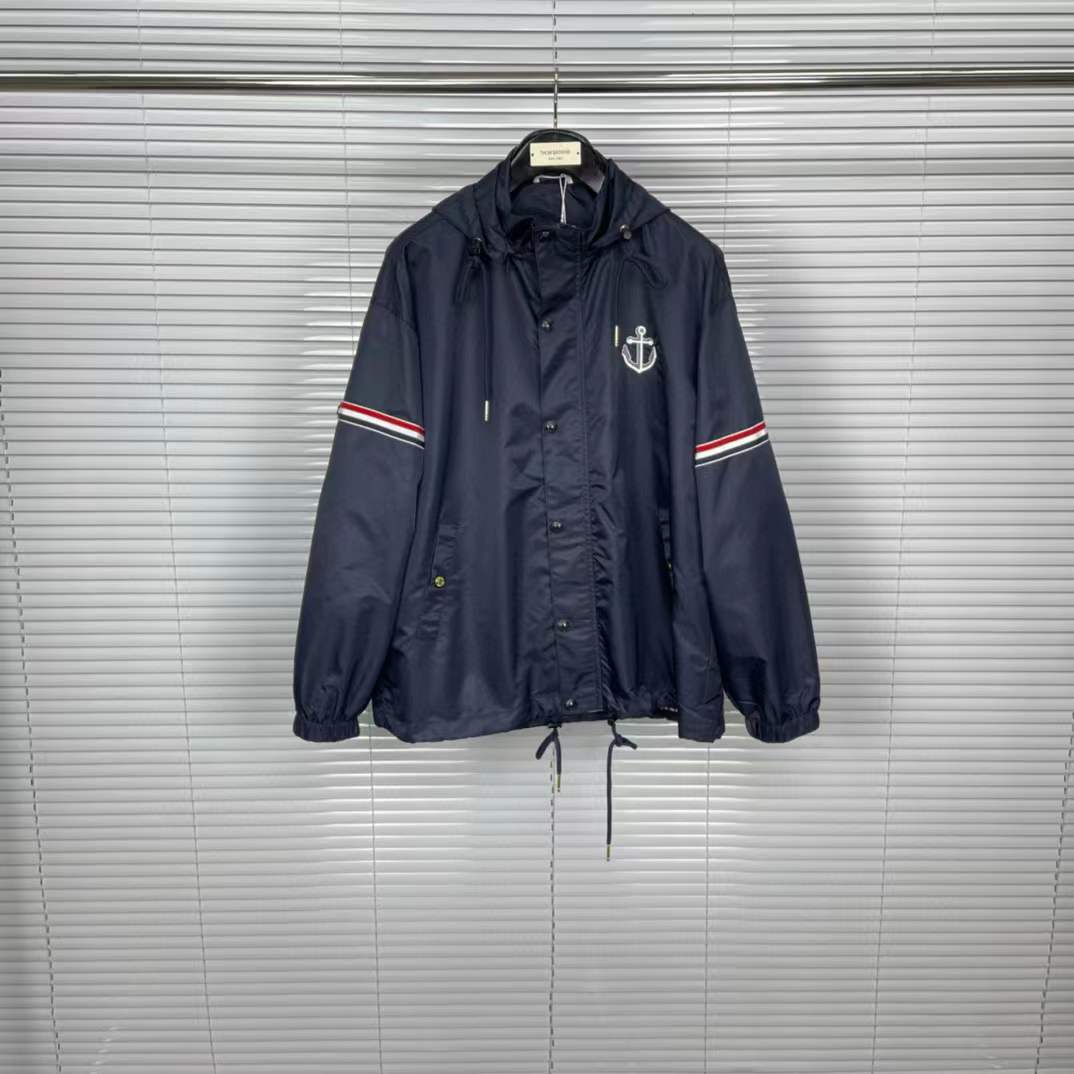 Thom Browne Blue Jacket & Coat for Men