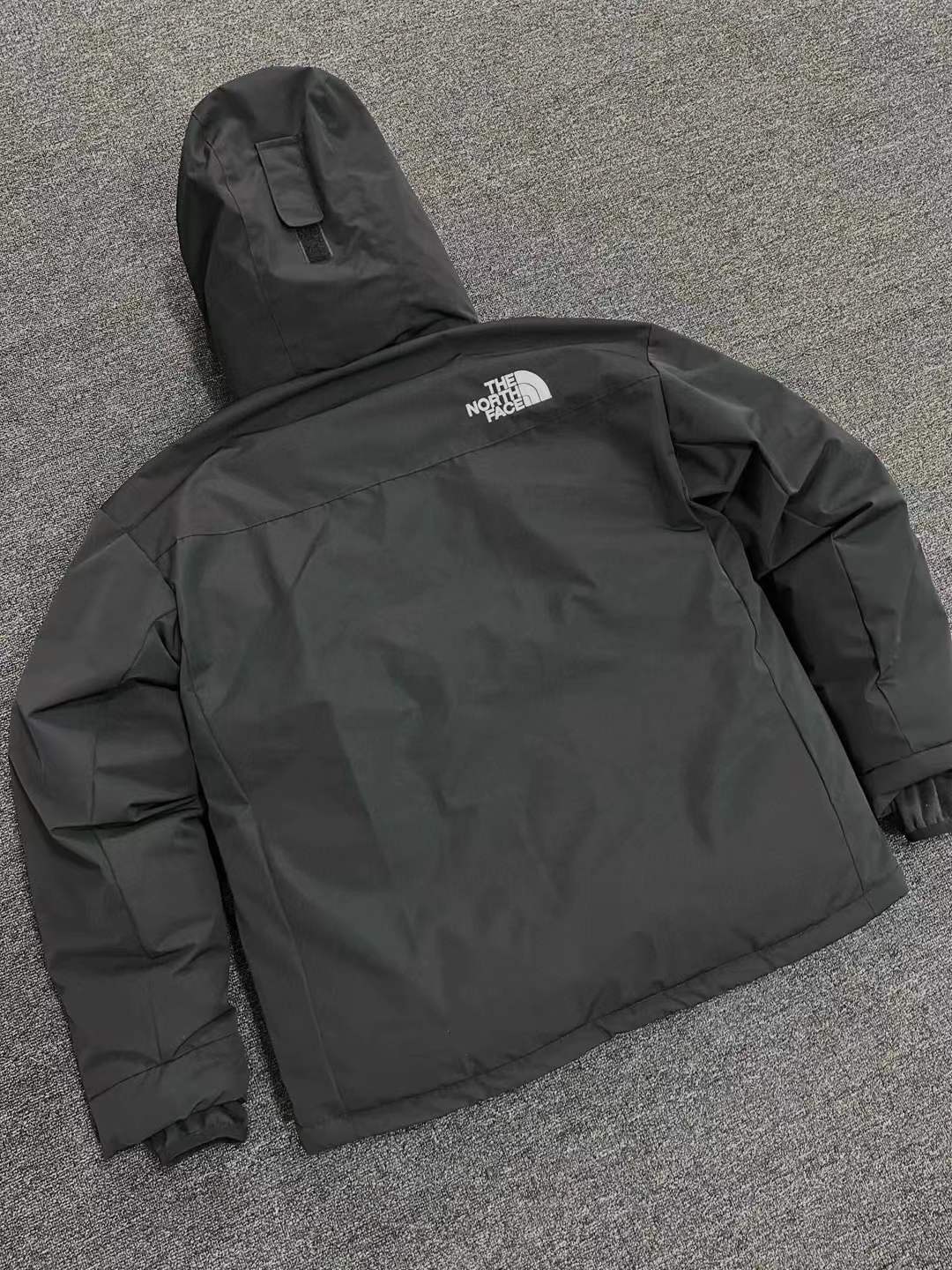 The North Face Black Metallic Down Jacket