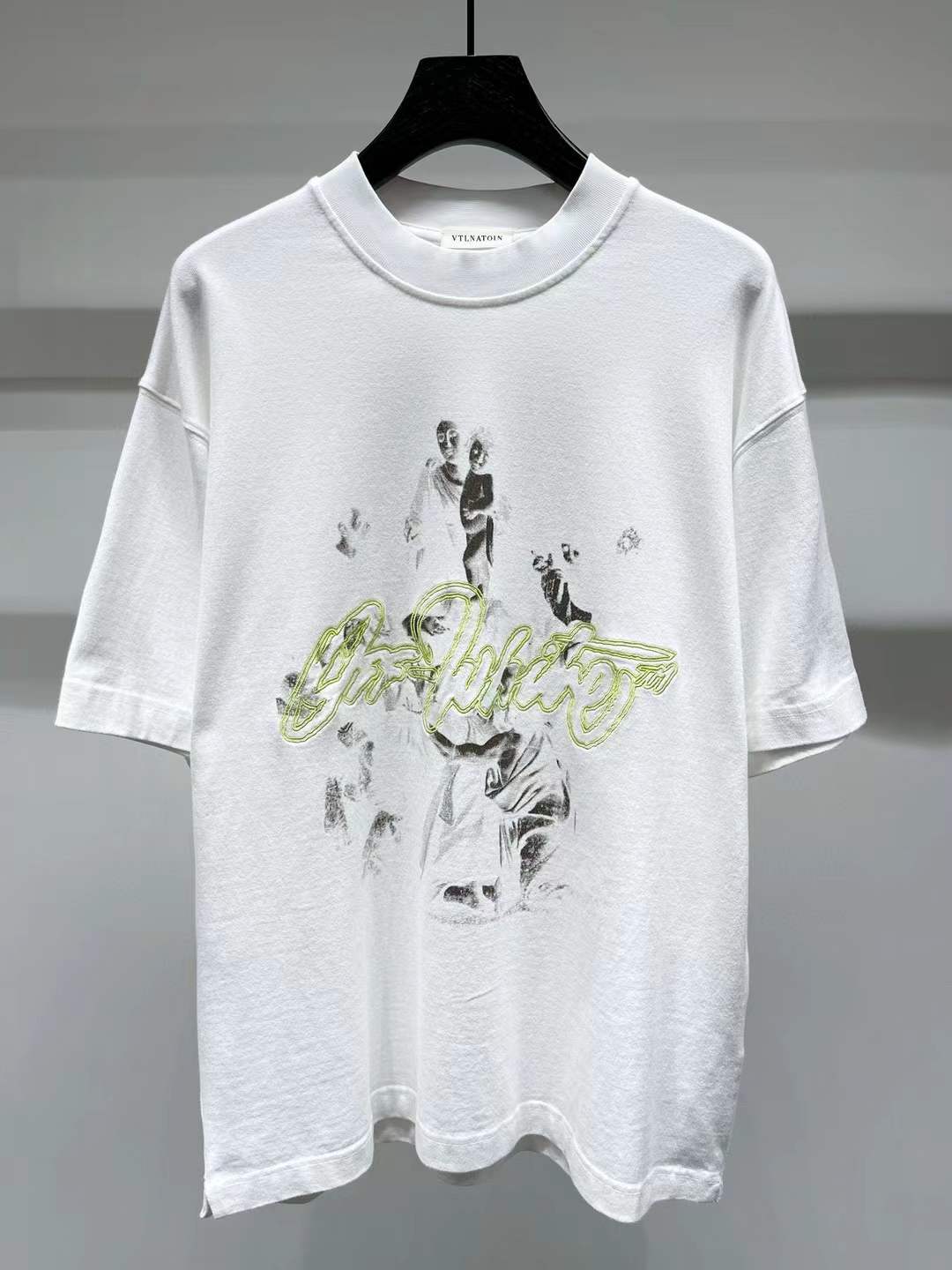 Off-White White Script Mary Skate T-Shirt