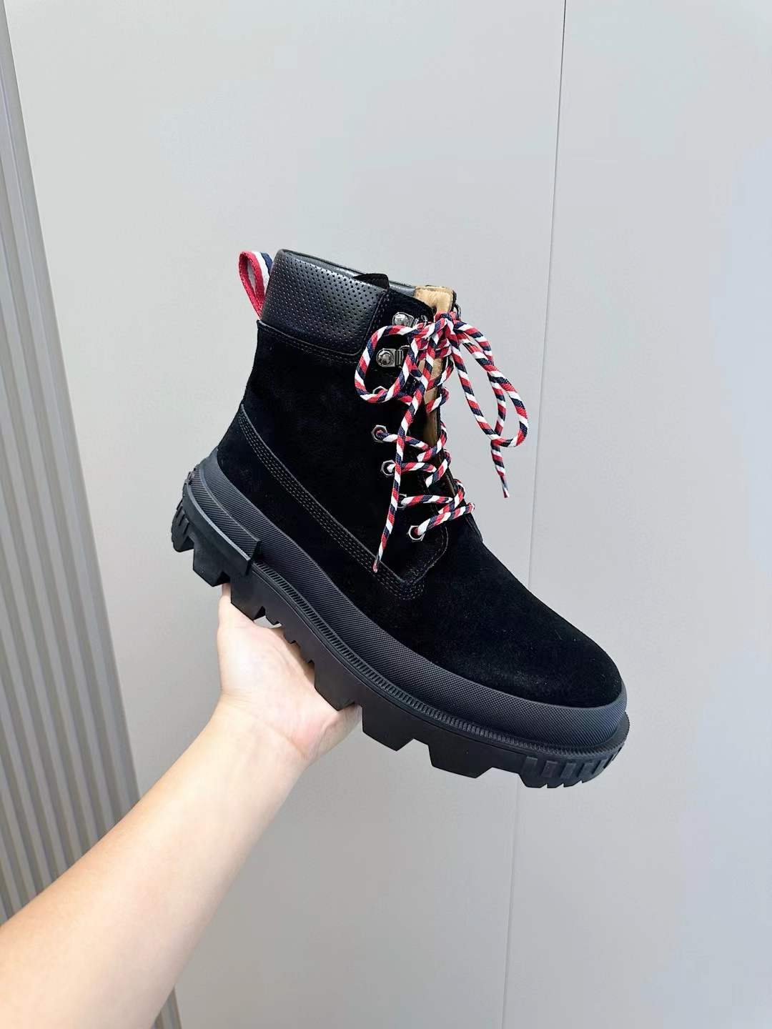 Moncler Combat Boots - Black Boots
