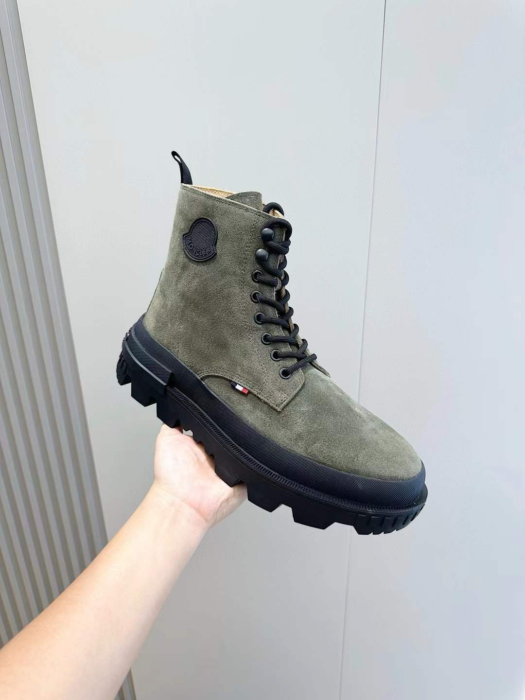 Moncler Combat Boots