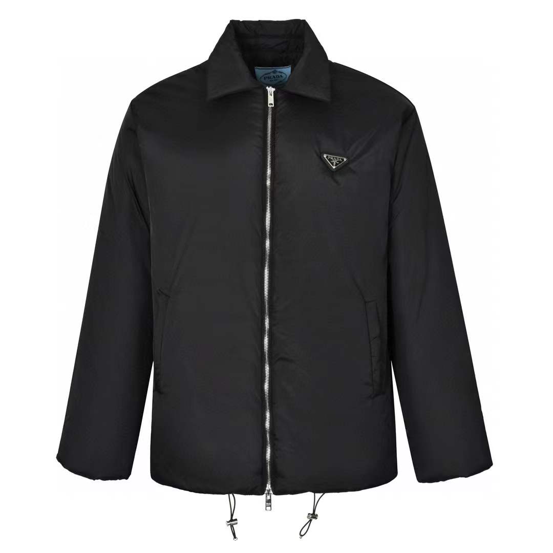 Prada Black Re-nylon Blouson Jacket
