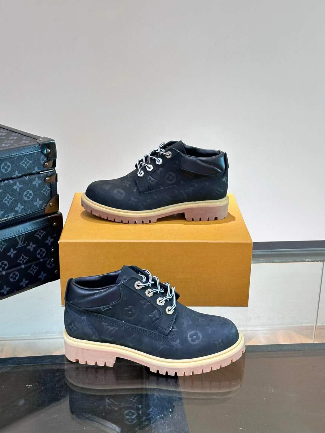 LV x Timberland 6-In High End Ankle Boots