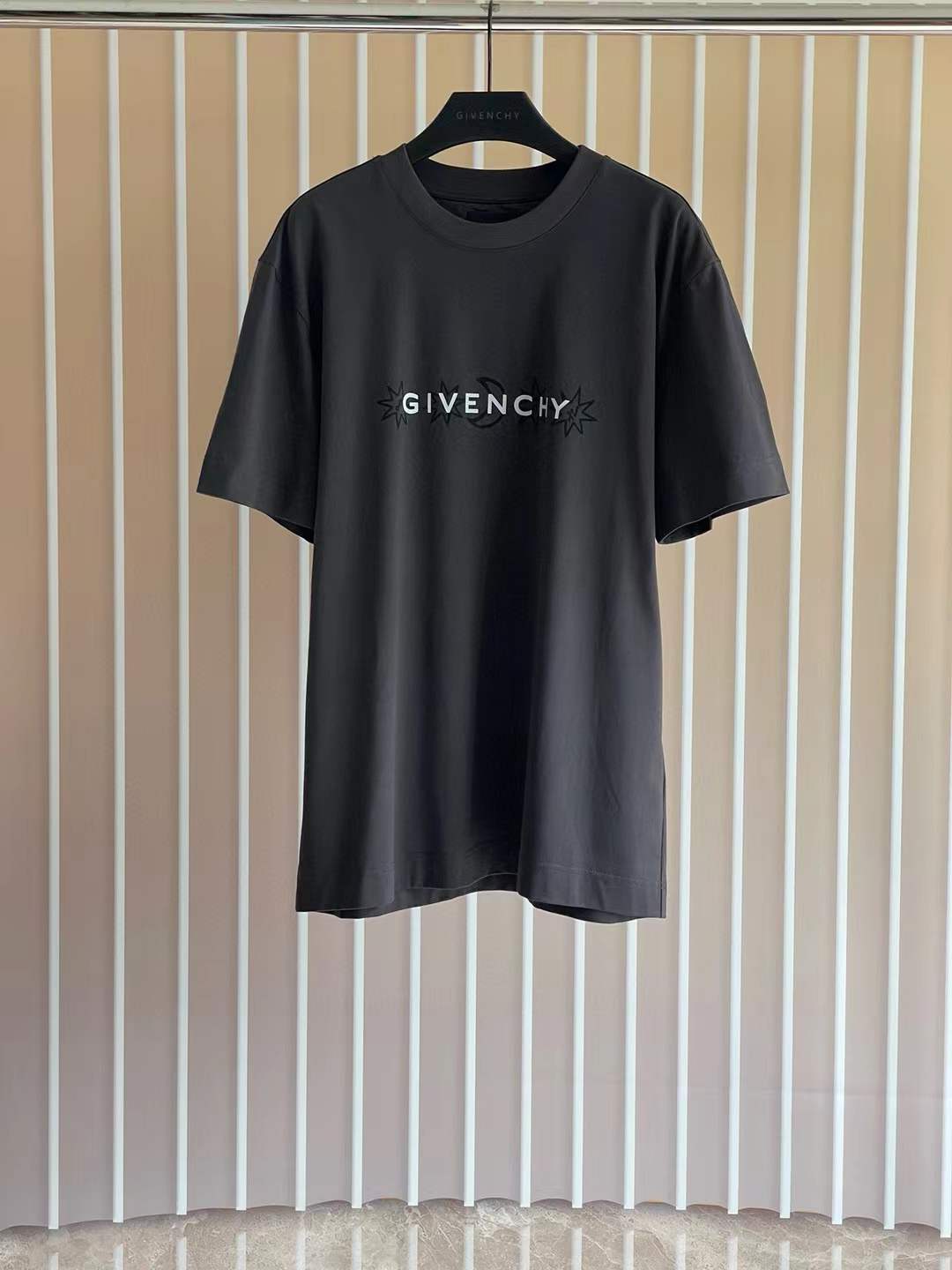 Givenchy Tarot-print Cotton T-Shirt Black