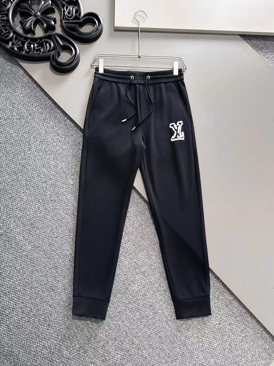 LV Knit Track Pants - Ready-to-Wear Black