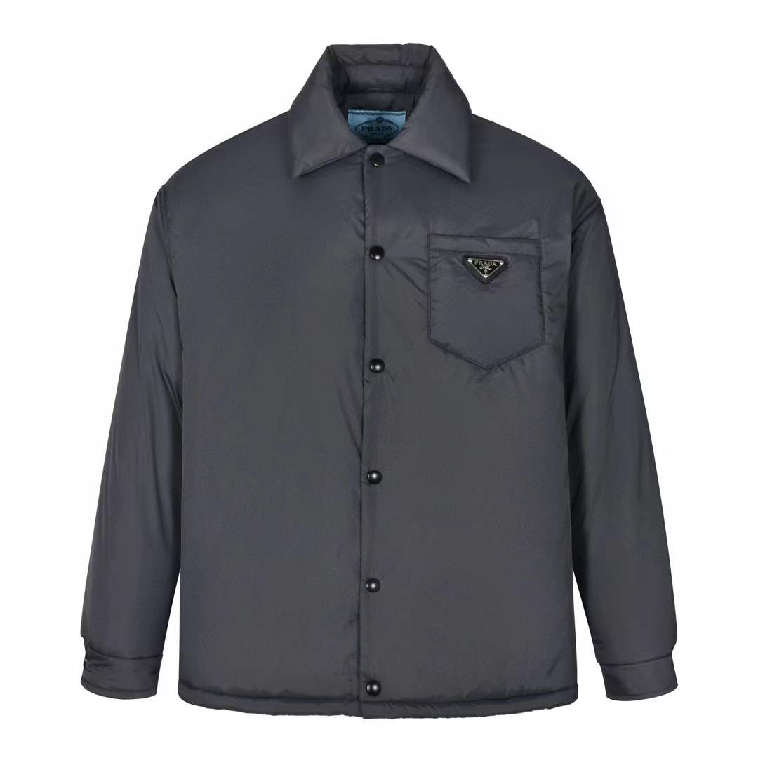 Prada Black Re-nylon Blouson Jacket