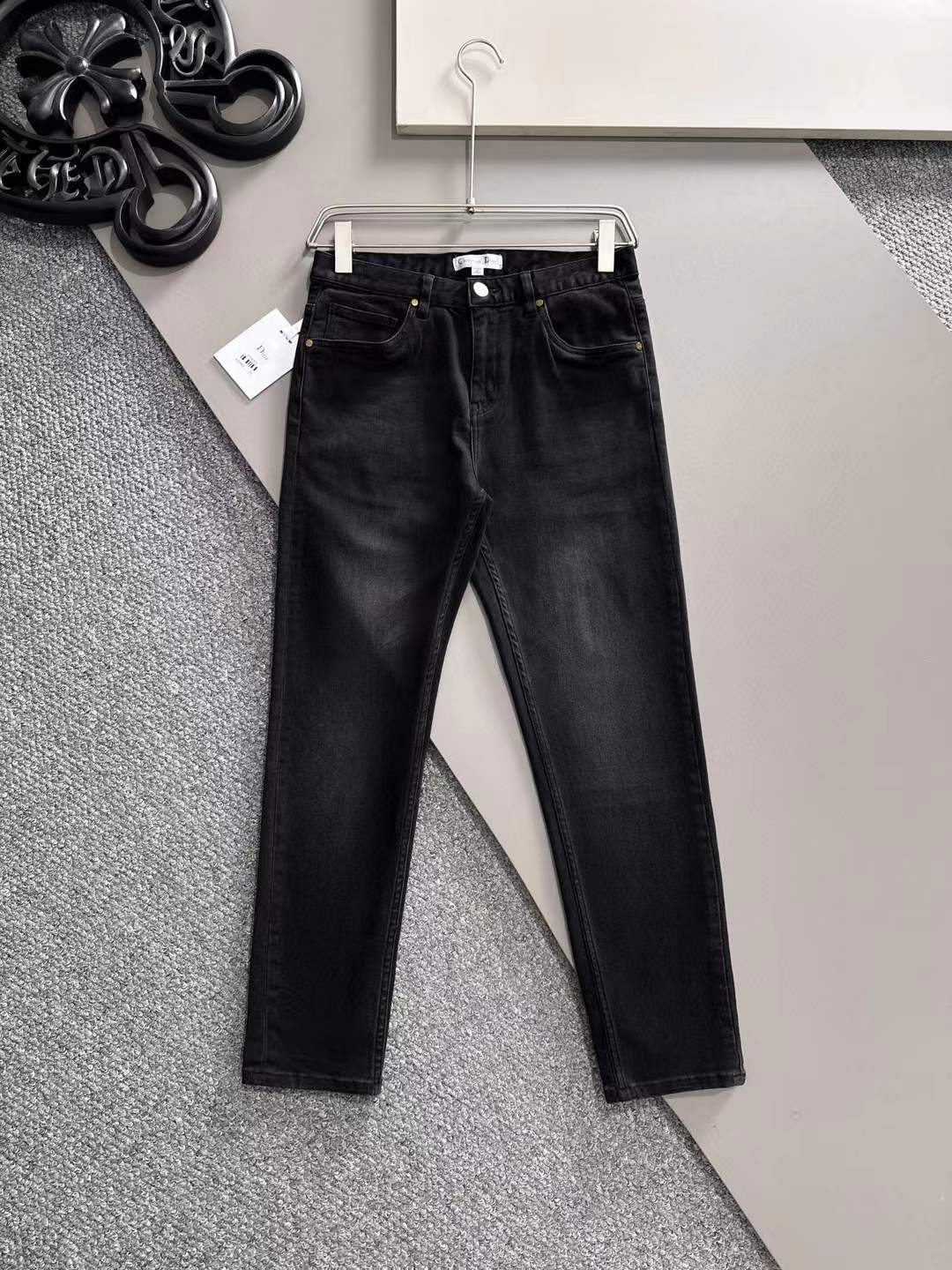 LV Black Jeans for Boys