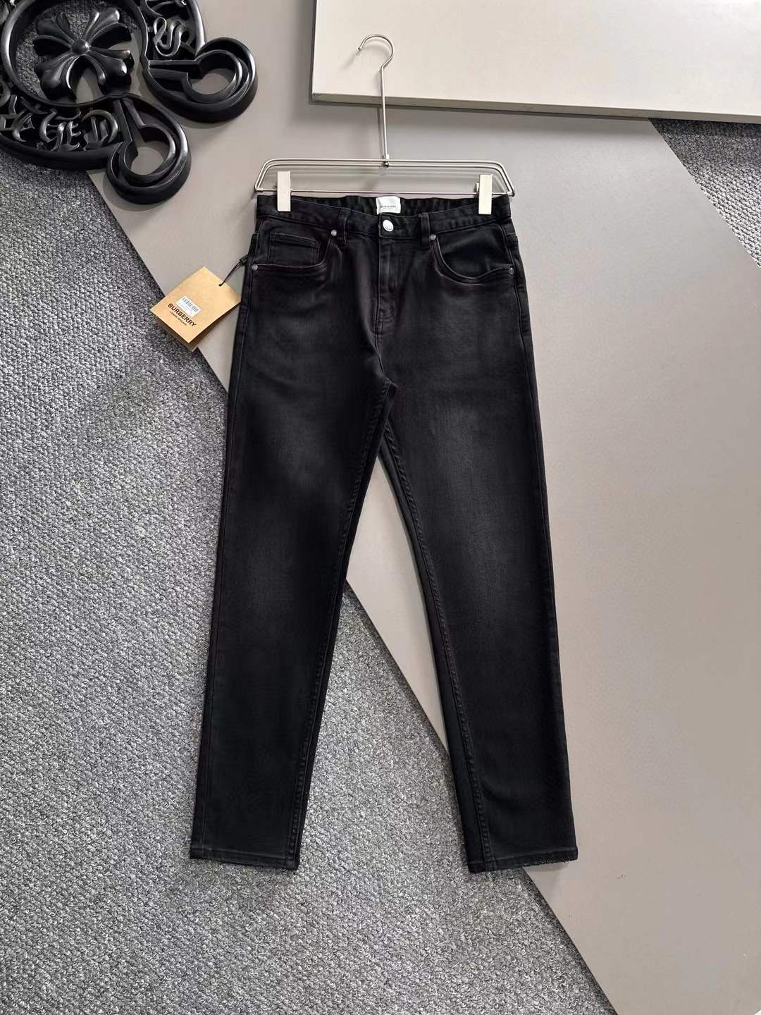 Burrberry Black Jeans for Boys
