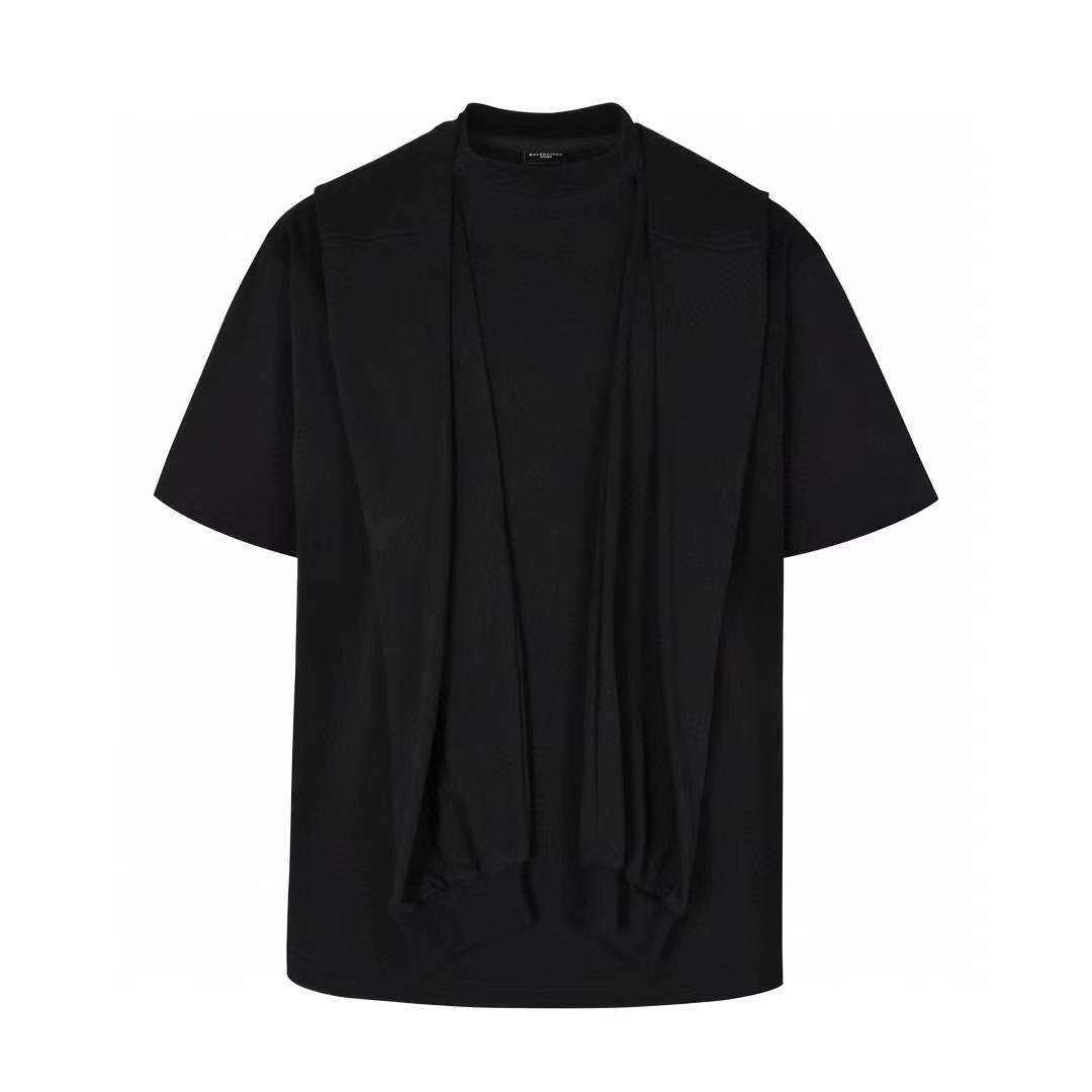 Balenciaga Black T-Shirt for Men