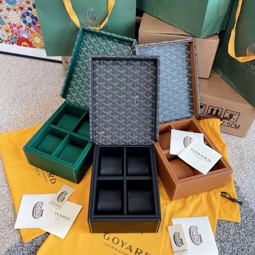 Goyard watch case box