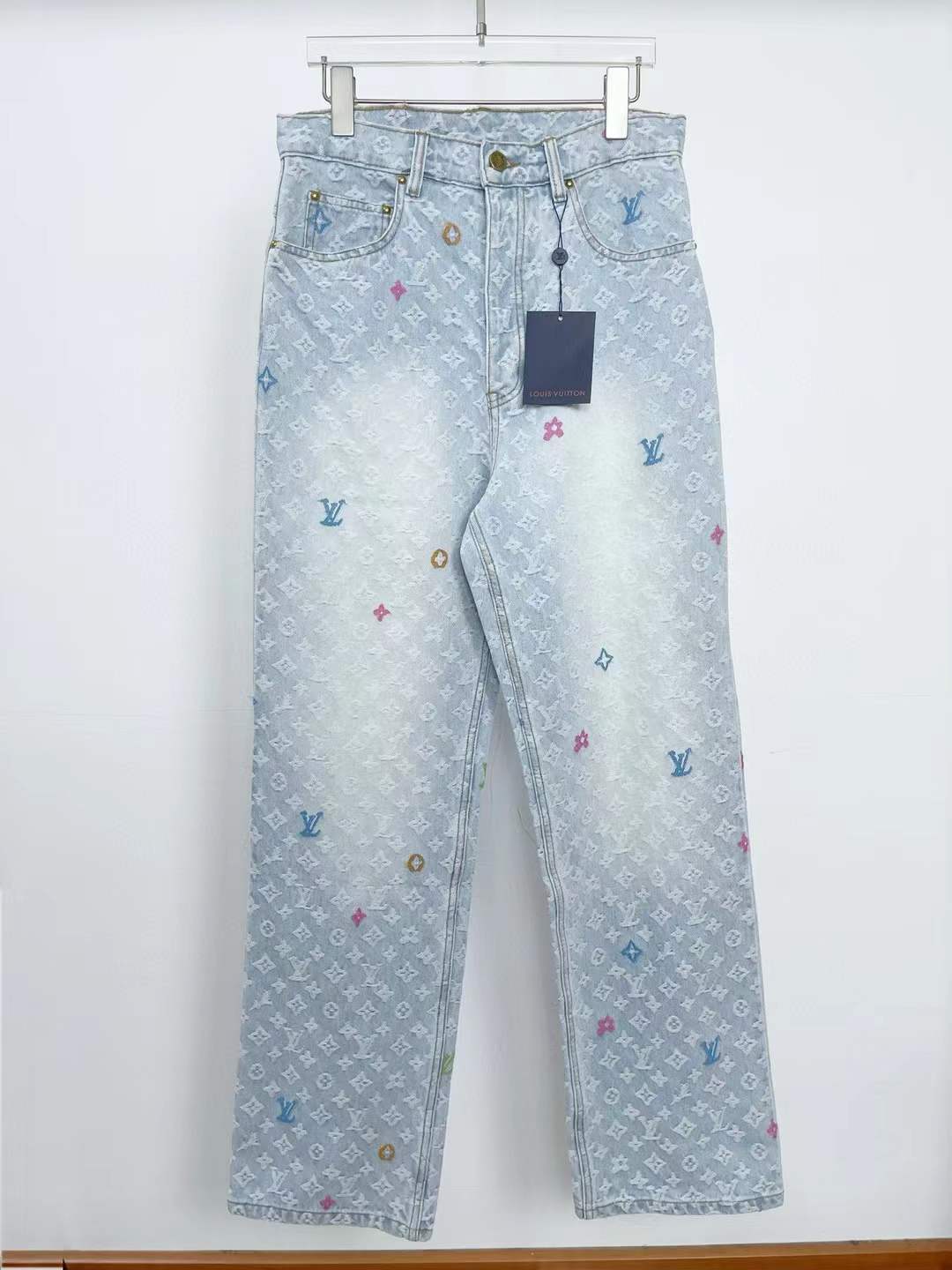 LV Tyler The Creator Monogram Denim Pants