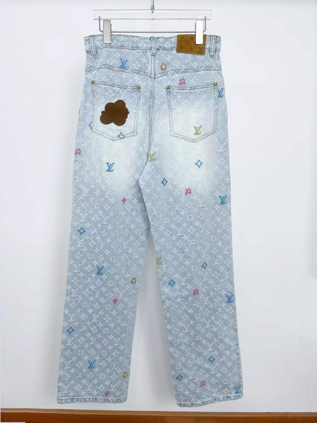 LV Tyler The Creator Monogram Denim Pants