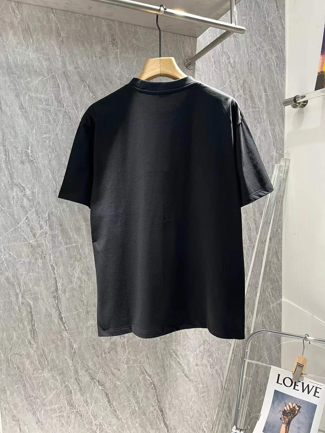 Fendi Kids crest-print T-Shirt Black