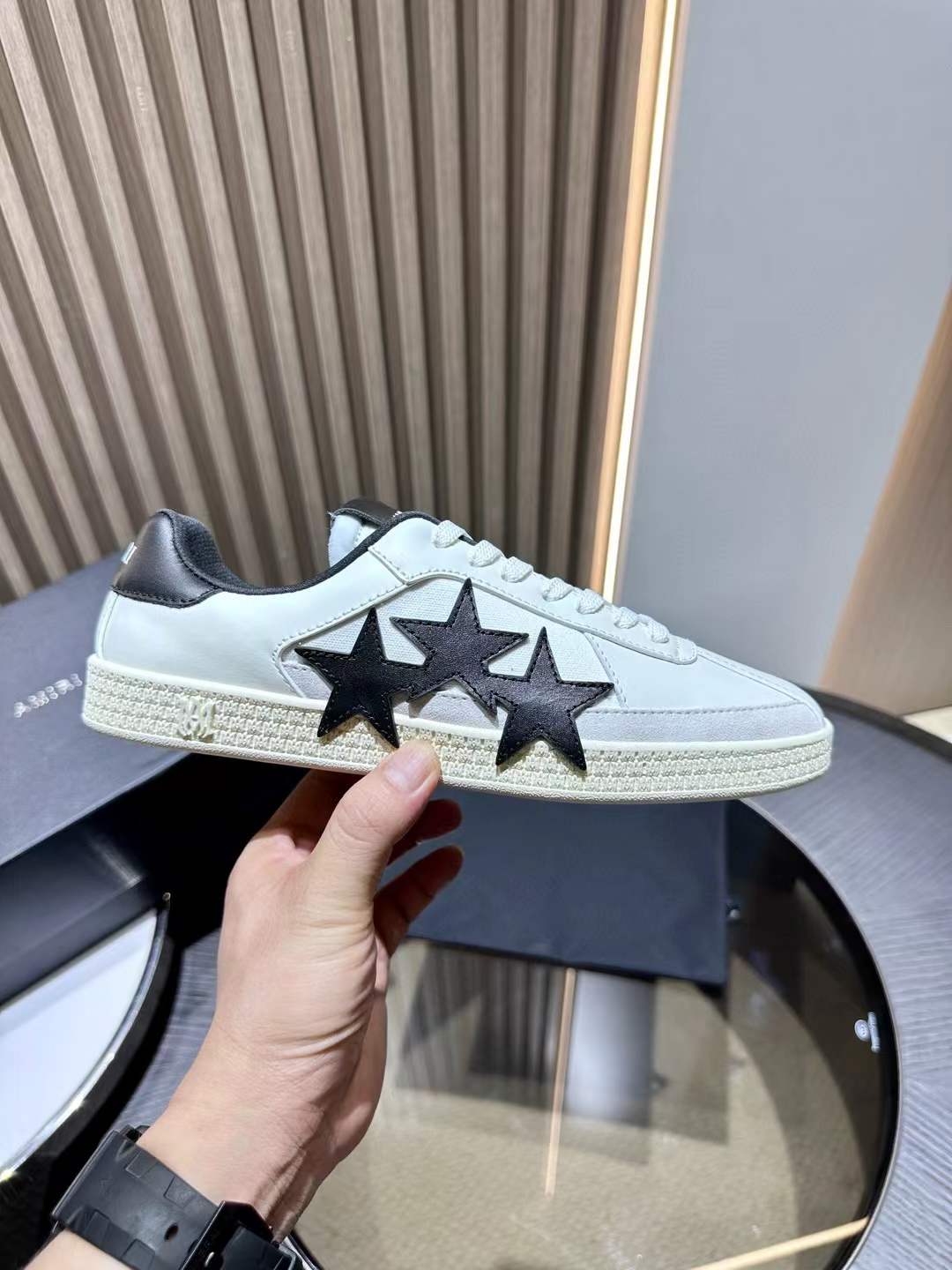 Amiri Pacific Stars White Black Men's