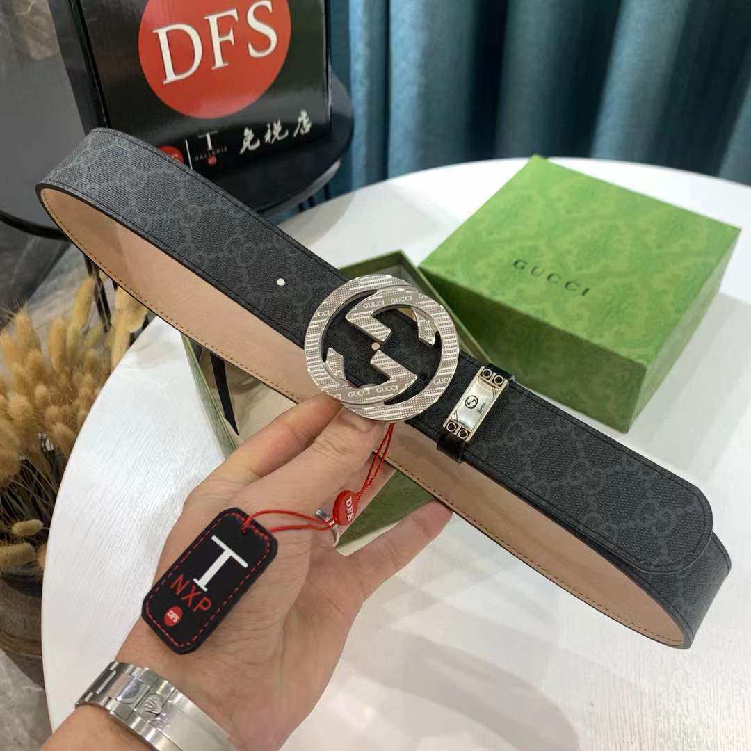 GUCCI intelocking GG BELT Black