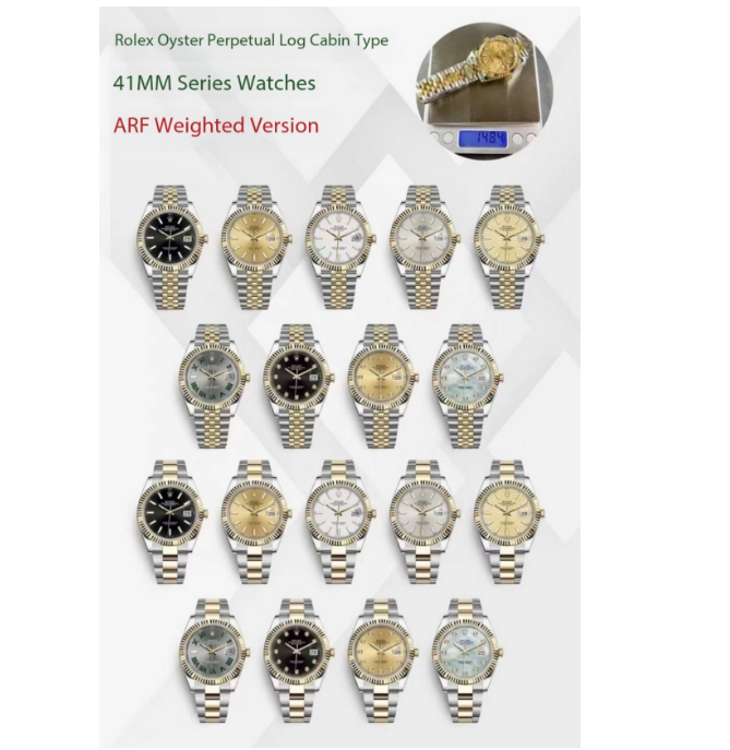 ARF Datejust watches added weight