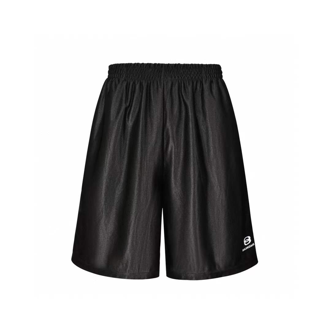 Balenciaga Shorts for Men Black