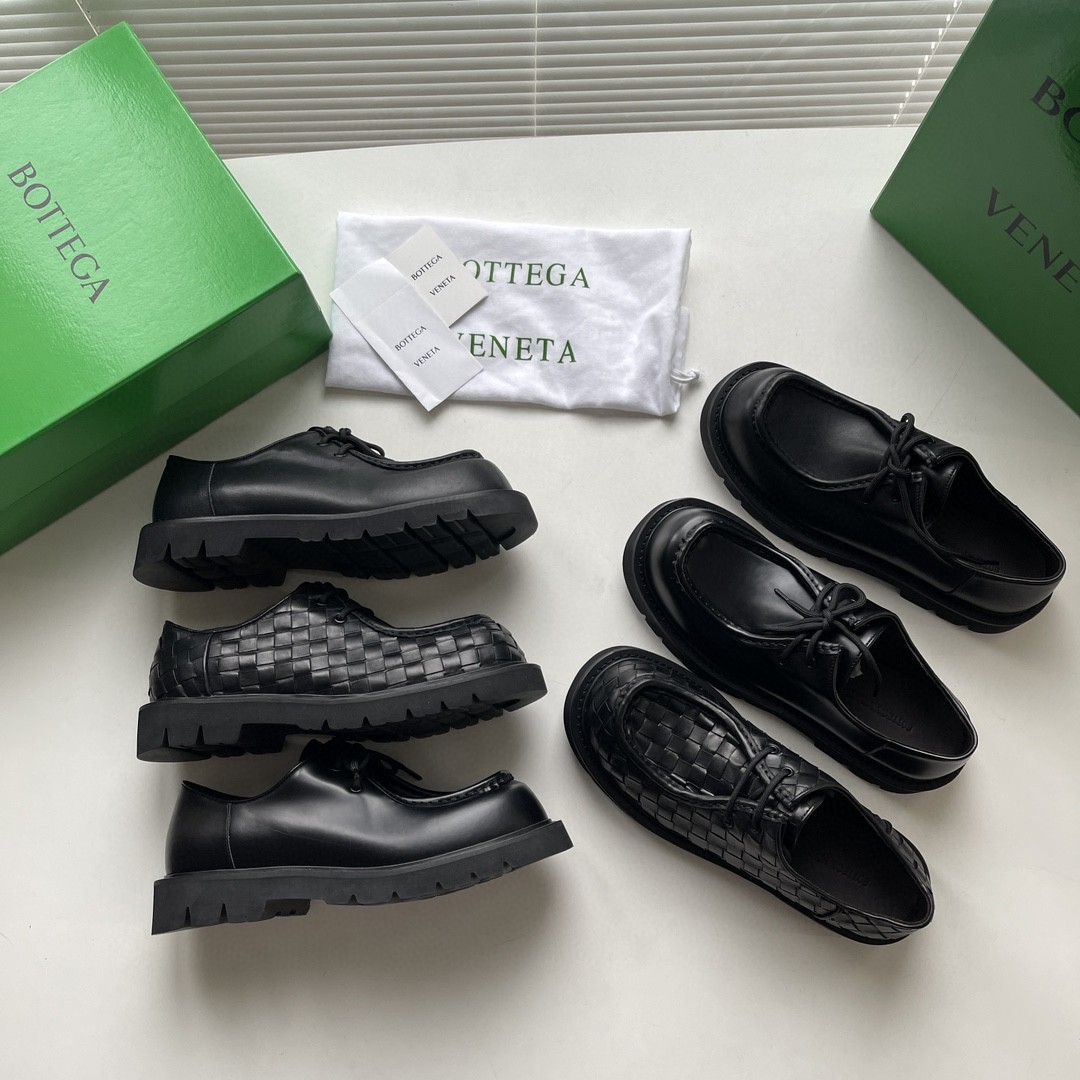 Bottega vente New Ben Lace-Up Shoes Black