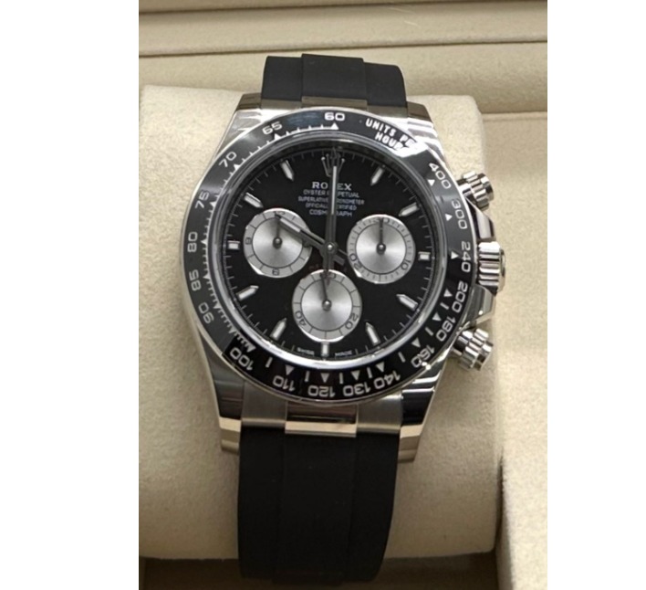 ROLDYT0648B - Daytona 126519 V2 Wt WG/RU Blk/Stk VSF VS4131 added weight $848