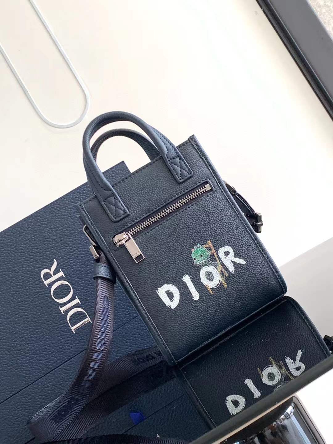 Christian Dior Safari North-South Mini Tote Bag