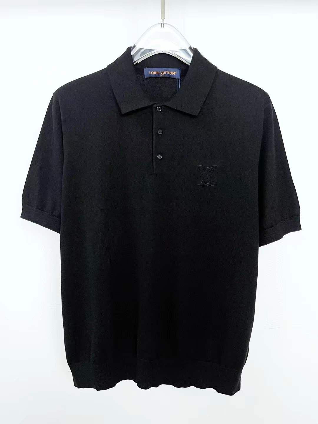 LV  Polo T-Shirt  Black