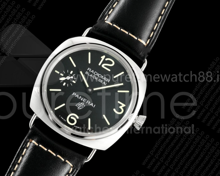 PAM754 Radiomir HWF Best Edition Black Dial on Black Leather Strap A6497 $268