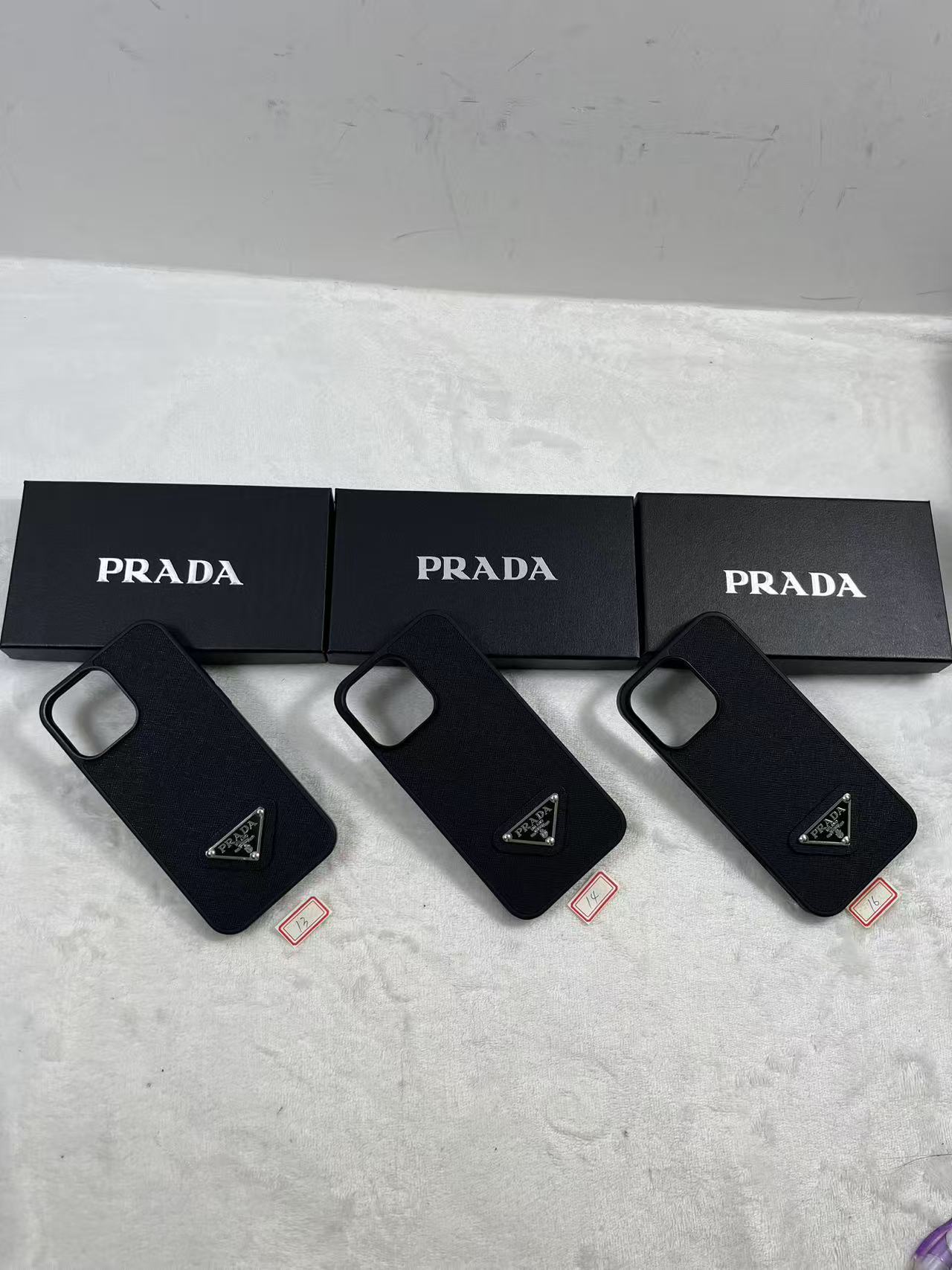 Prada phone case cover Black Pro13, Pro14, Pro16