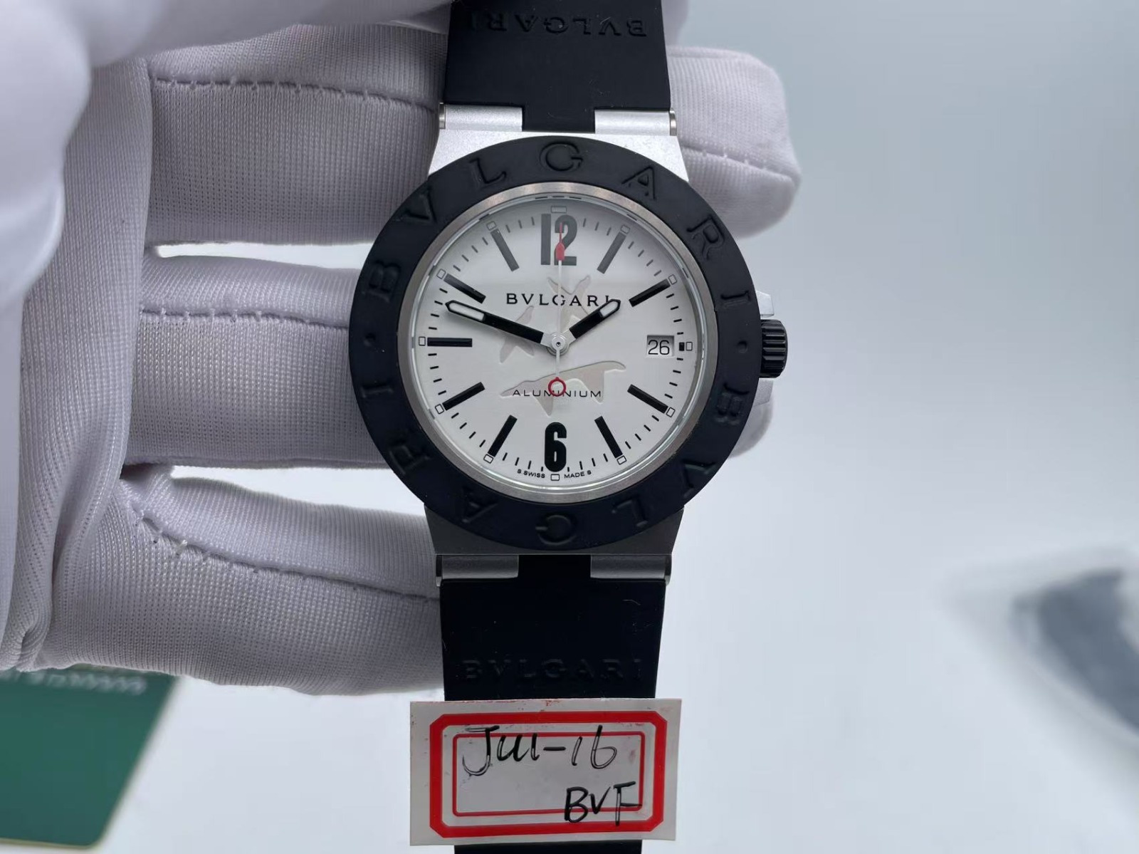 BVG0078C - Aluminum Watch Steve Aoki AL/RU White/Stk BVF A2892 $368